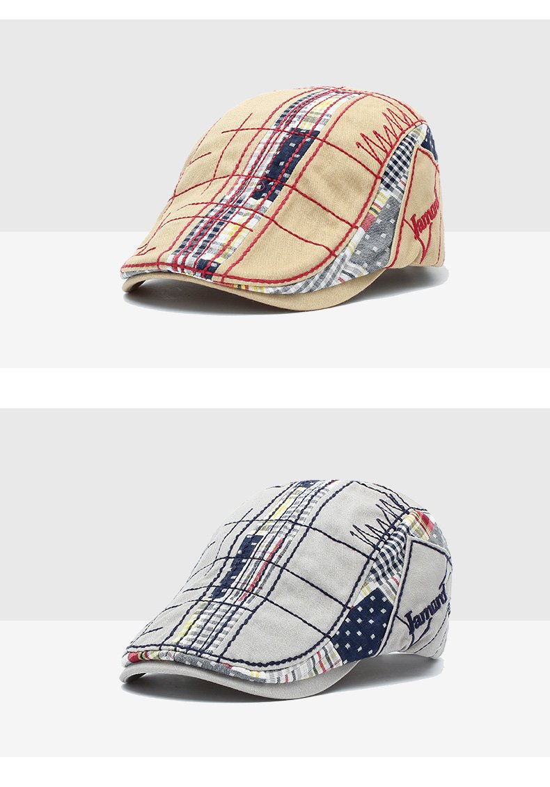 Vintage Cotton Ivy Duckbill Cabbie Scally Flat Cap