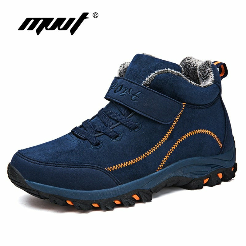 Waterproof Men Boots Casual Work Hiking Shoes Sneakers Ankle Boots