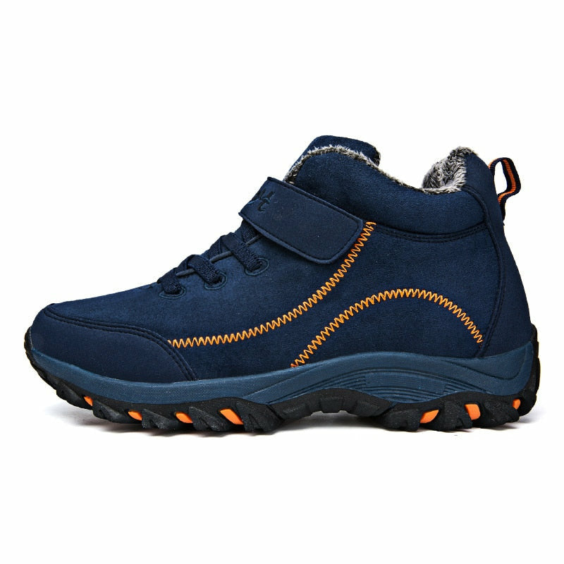 Waterproof Men Boots Casual Work Hiking Shoes Sneakers Ankle Boots