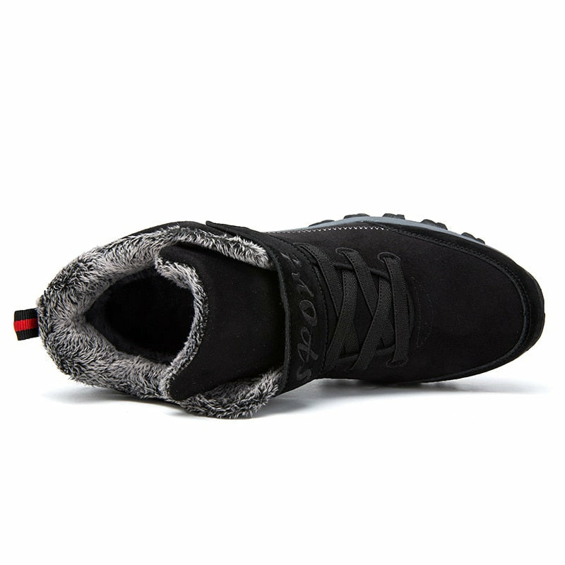 Waterproof Men Boots Casual Work Hiking Shoes Sneakers Ankle Boots