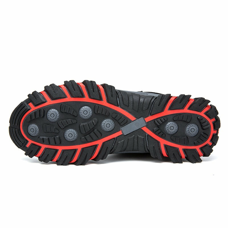 Waterproof Men Boots Casual Work Hiking Shoes Sneakers Ankle Boots