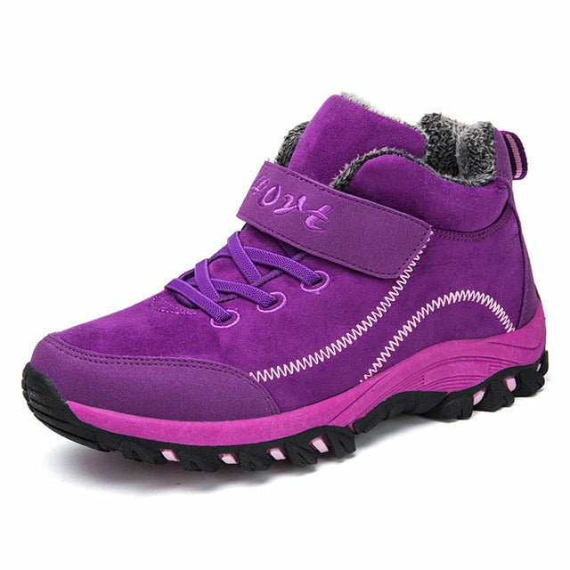 Waterproof Men Boots Casual Work Hiking Shoes Sneakers Ankle Boots