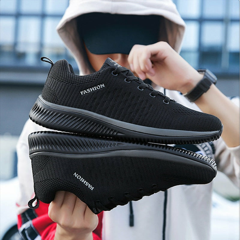Summer Breathable Men's Casual Shoes Mesh Breathable Lightweight Sneakers