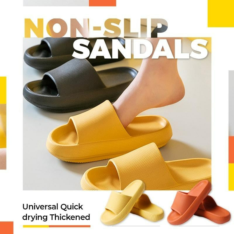 Universal Quick-Drying Thickened Non-Slip Sandals House Beach Slippers