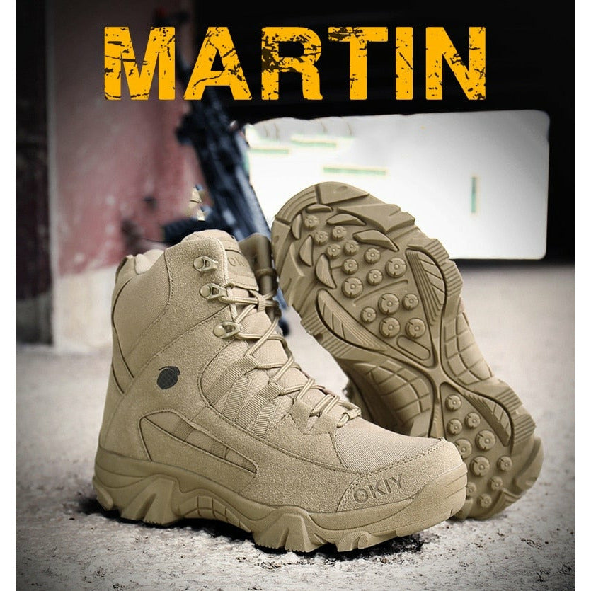 Military Outdoor Hiking Boots Special Force Desert Tactical Combat Ankle Shoes
