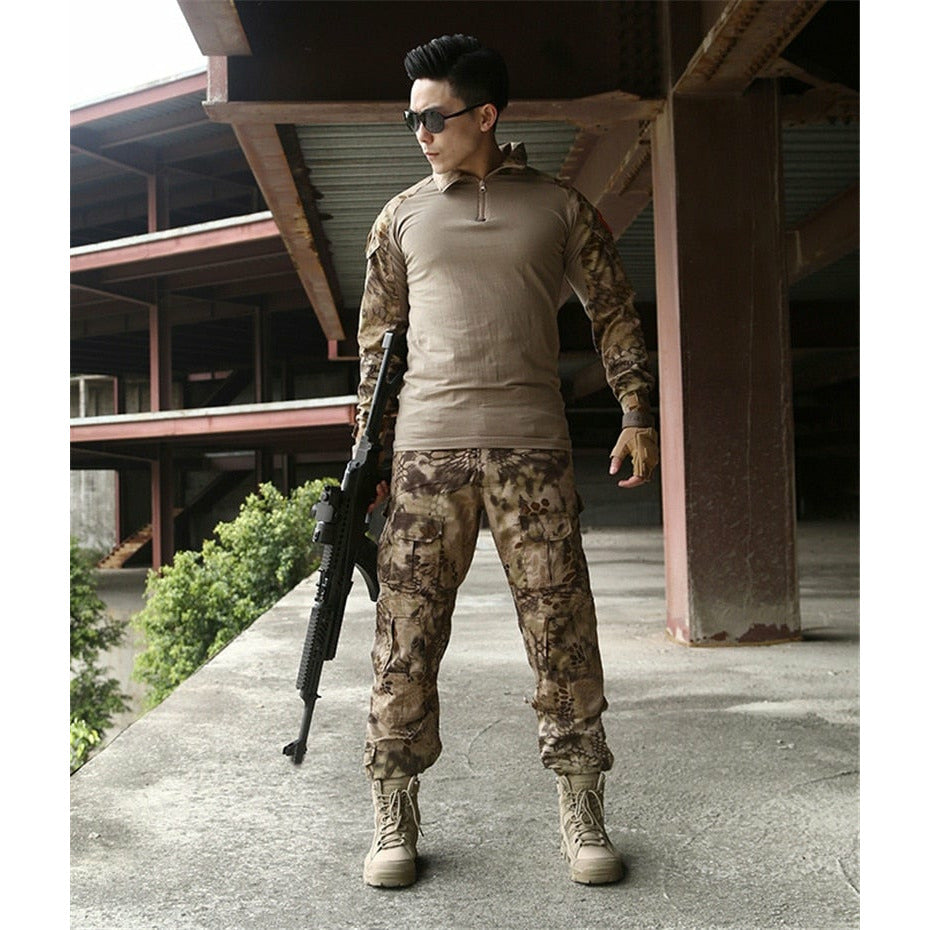 Military Outdoor Hiking Boots Special Force Desert Tactical Combat Ankle Shoes