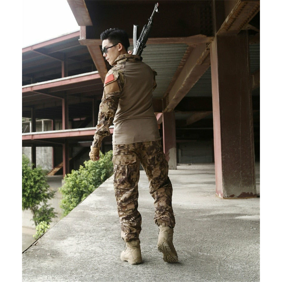 Military Outdoor Hiking Boots Special Force Desert Tactical Combat Ankle Shoes