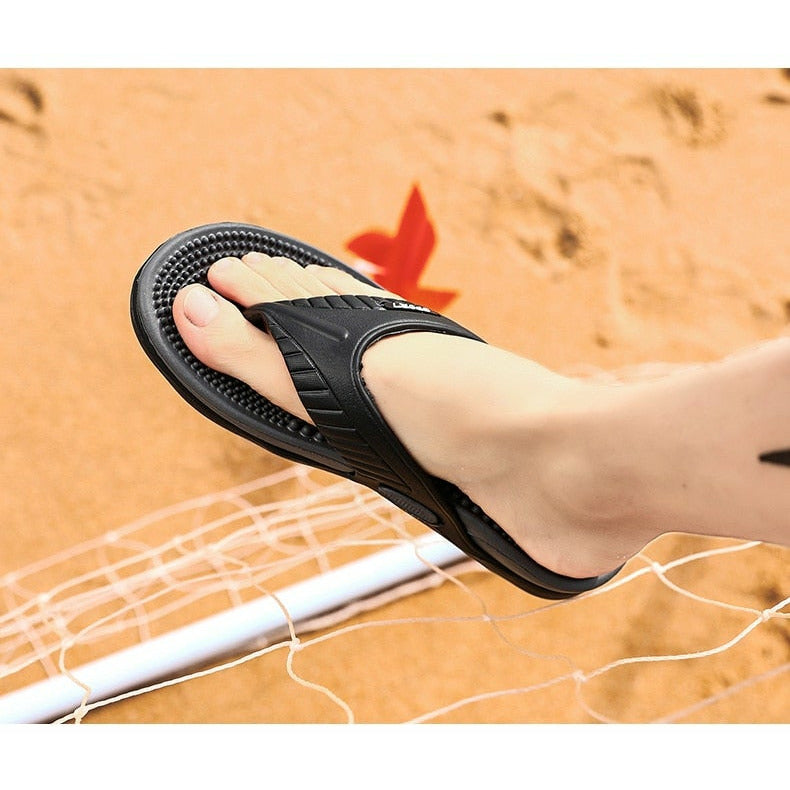 Flip-Flops Men Slippers Beach Sandals Comfortable Men Casual Footwear