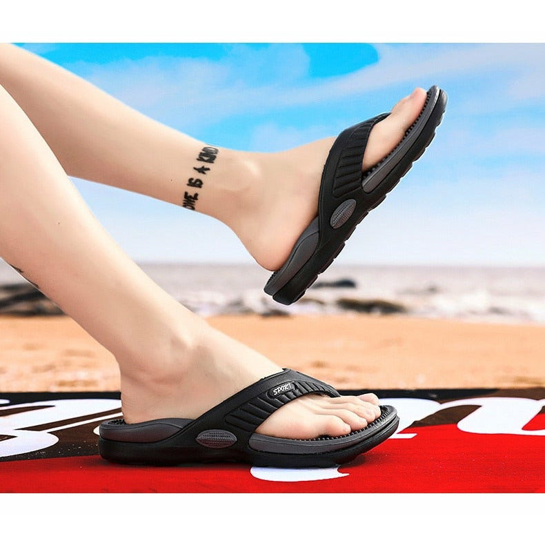 Flip-Flops Men Slippers Beach Sandals Comfortable Men Casual Footwear
