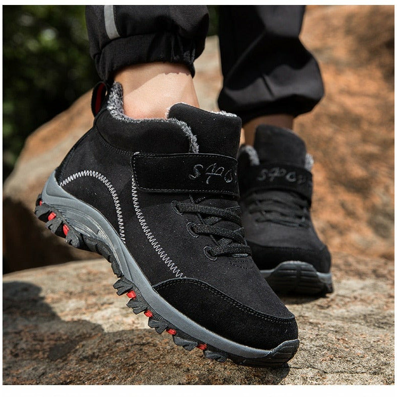 Waterproof Men Boots Casual Work Hiking Shoes Sneakers Ankle Boots