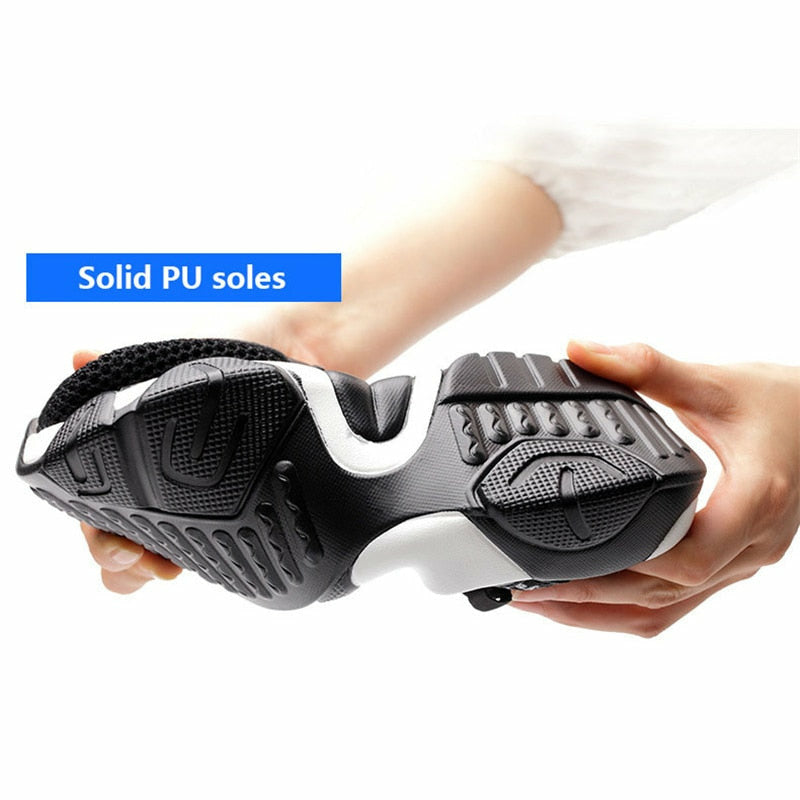 Men Steel Toe Running Shoes Lightweight Breathable Casual Sneaker Protective Boots