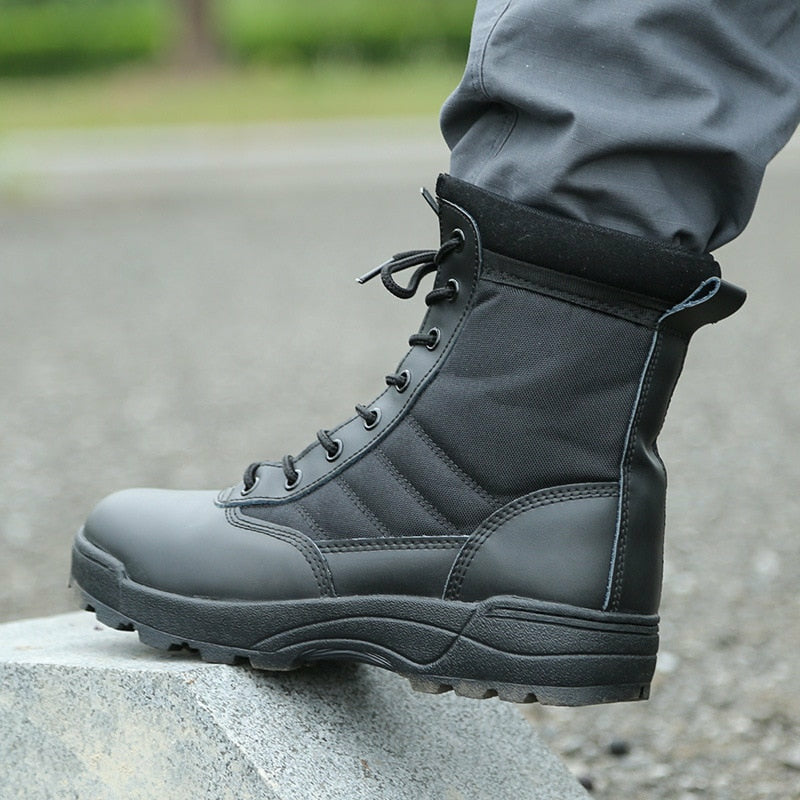 Taktische Militärstiefel Herren Spezialeinheit Wüstenkampf Outdoor Wanderschuhe