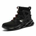Work Boots Safety Shoes Men Steel Toe Shoes Puncture-Proof Work Sneakers