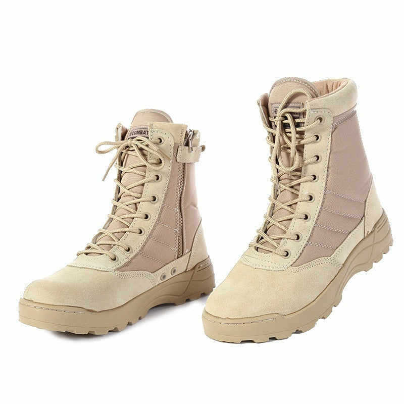 Us Military Leather Boots Men Combat Infantry Tactical Boots Army Shoes