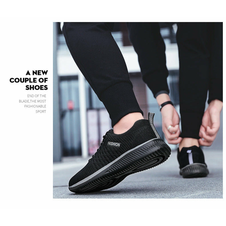 Men's Casual Summer Breathable Shoes Fashion Mesh Lightweight Sneakers