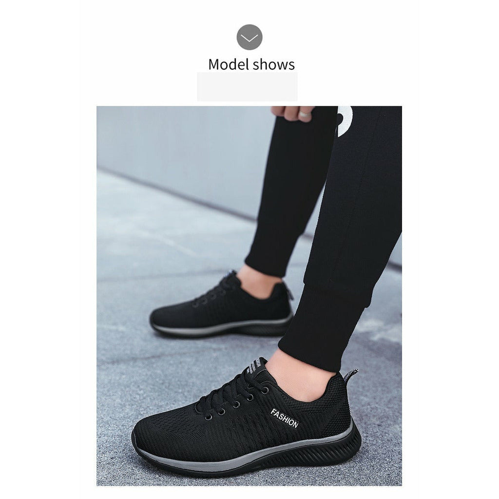 Men's Casual Summer Breathable Shoes Fashion Mesh Lightweight Sneakers