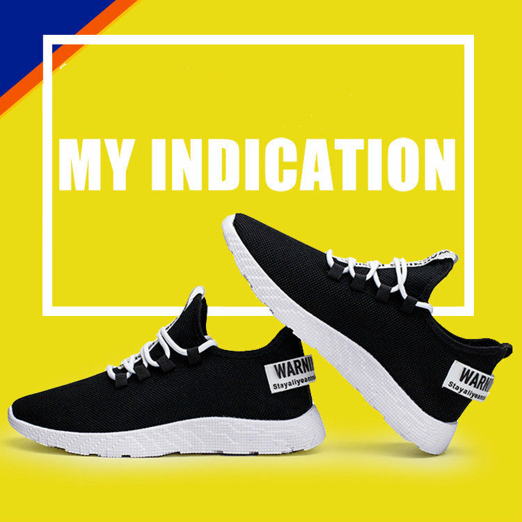 Men Sneakers Breathable Lace Up Mesh Shoes Casual Men Vulcanize Shoes