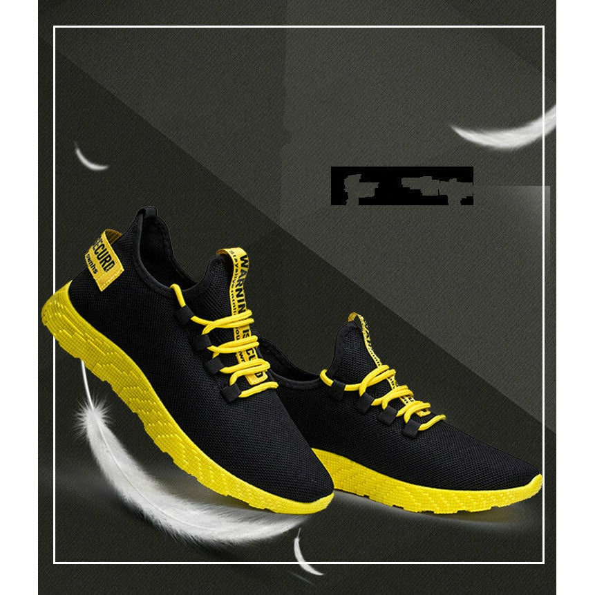 Men Sneakers Breathable Lace Up Mesh Shoes Casual Men Vulcanize Shoes