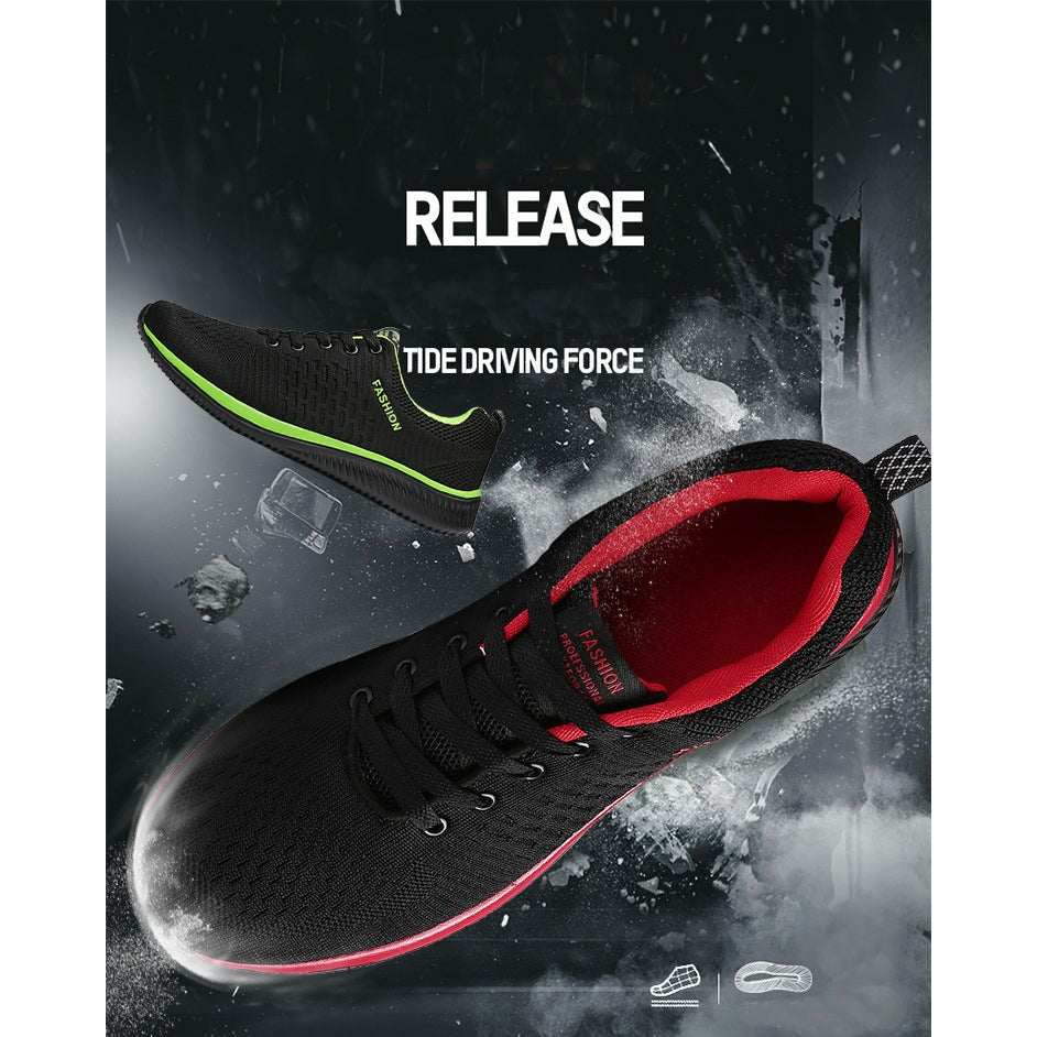 Summer Breathable Men's Casual Shoes Mesh Breathable Lightweight Sneakers