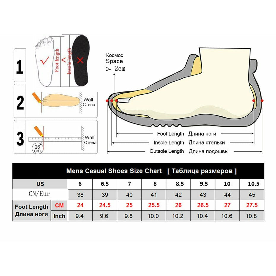 Summer Breathable Men's Casual Shoes Mesh Breathable Lightweight Sneakers