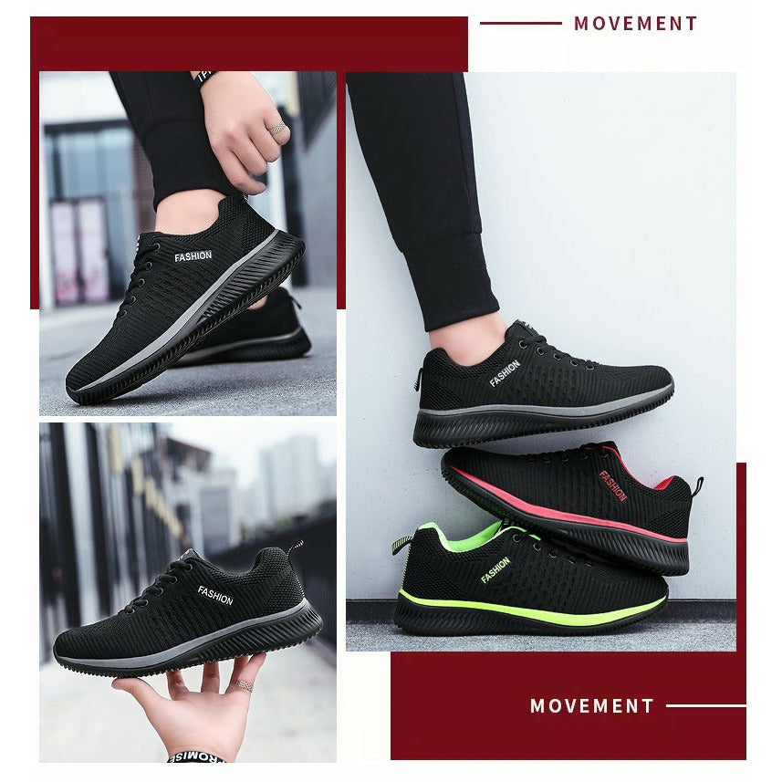 Summer Breathable Men's Casual Shoes Mesh Breathable Lightweight Sneakers