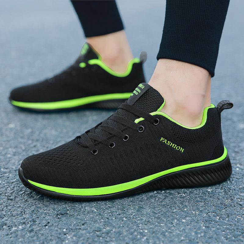 Summer Breathable Men's Casual Shoes Mesh Breathable Lightweight Sneakers