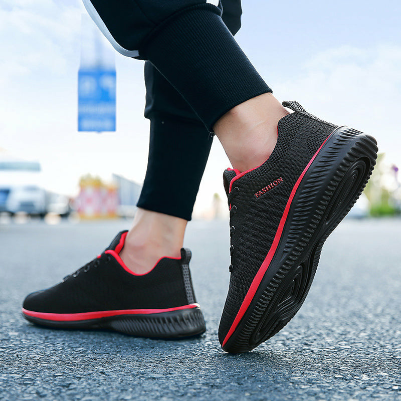 Summer Breathable Men's Casual Shoes Mesh Breathable Lightweight Sneakers