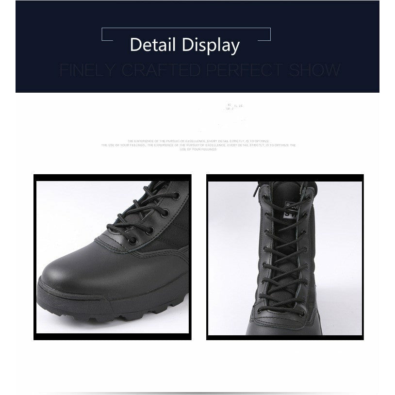 Taktische Militärstiefel Herren Spezialeinheit Wüstenkampf Outdoor Wanderschuhe
