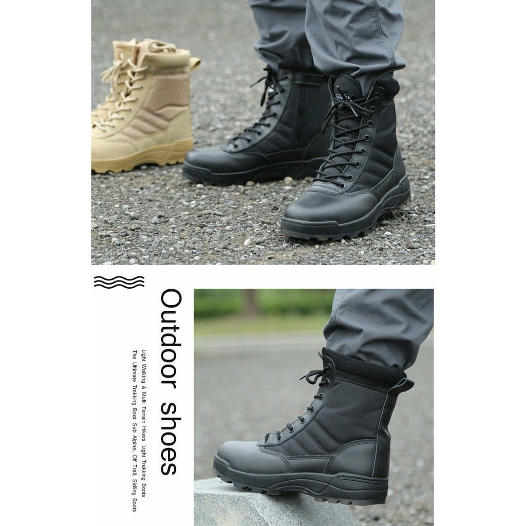 Taktische Militärstiefel Herren Spezialeinheit Wüstenkampf Outdoor Wanderschuhe
