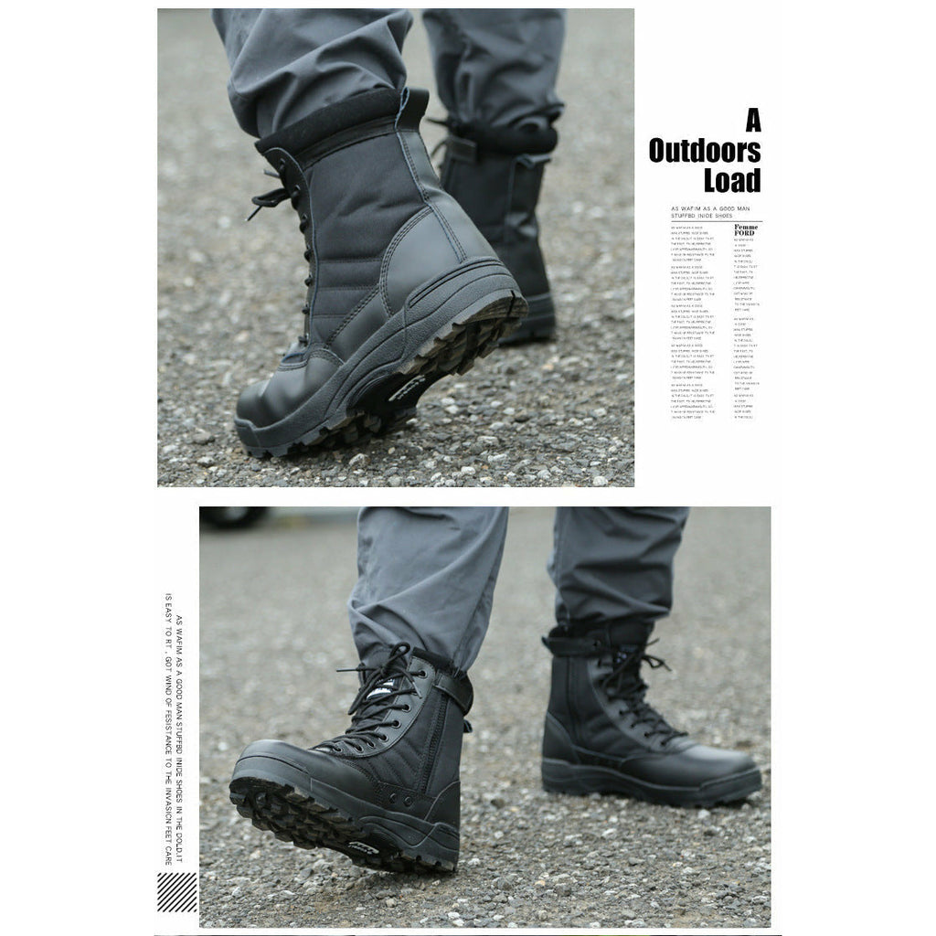 Taktische Militärstiefel Herren Spezialeinheit Wüstenkampf Outdoor Wanderschuhe