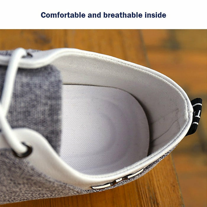 High Quality Canvas Casual Shoes Men Comfortable Breathable Flats Loafers Footwear