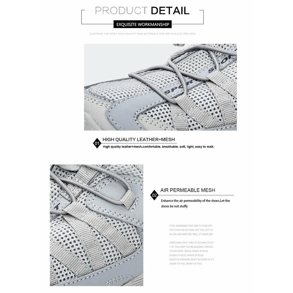 Breathable Sneakers Men Casual Fashion Multi-Purpose High Quality Shoes