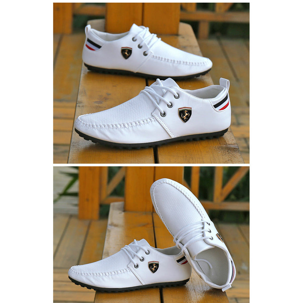 Solid Color Men Shoes New Style Breathable Sneakers