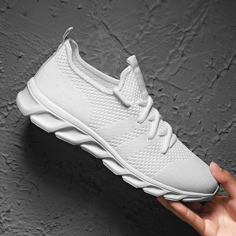 Comfortable Breathable Men's Sneaker Casual Antiskid Wear-Resistant Jogging Sports Shoes