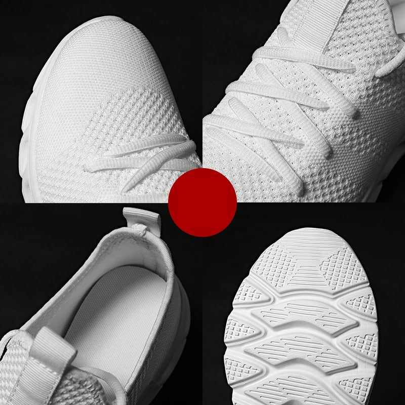 Comfortable Breathable Men's Sneaker Casual Antiskid Wear-Resistant Jogging Sports Shoes