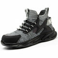 Herren-Arbeitsstiefel neue Sicherheitsschuhe Herren Stahlkappenschuhe durchtrittsichere Arbeitsschuhe