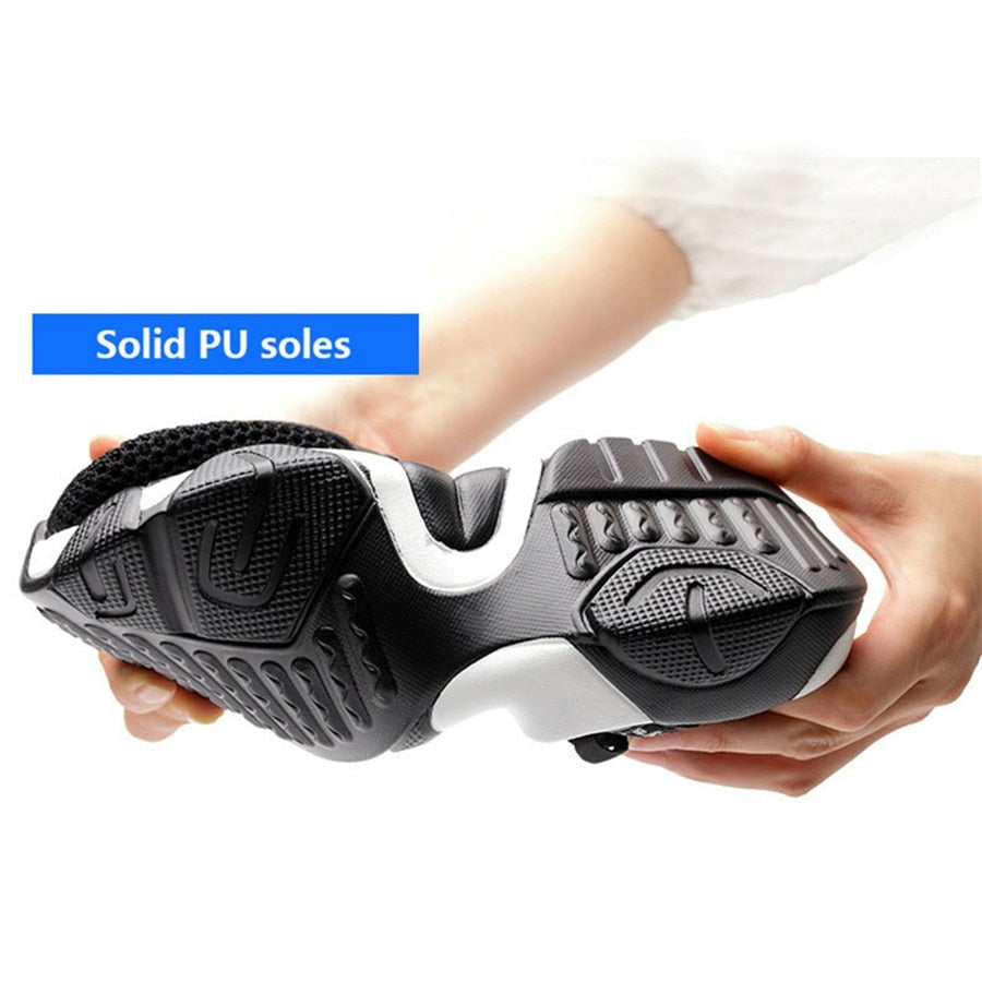 Men Steel Toe Running Shoes Lightweight Breathable Casual Sneaker Protective Boots