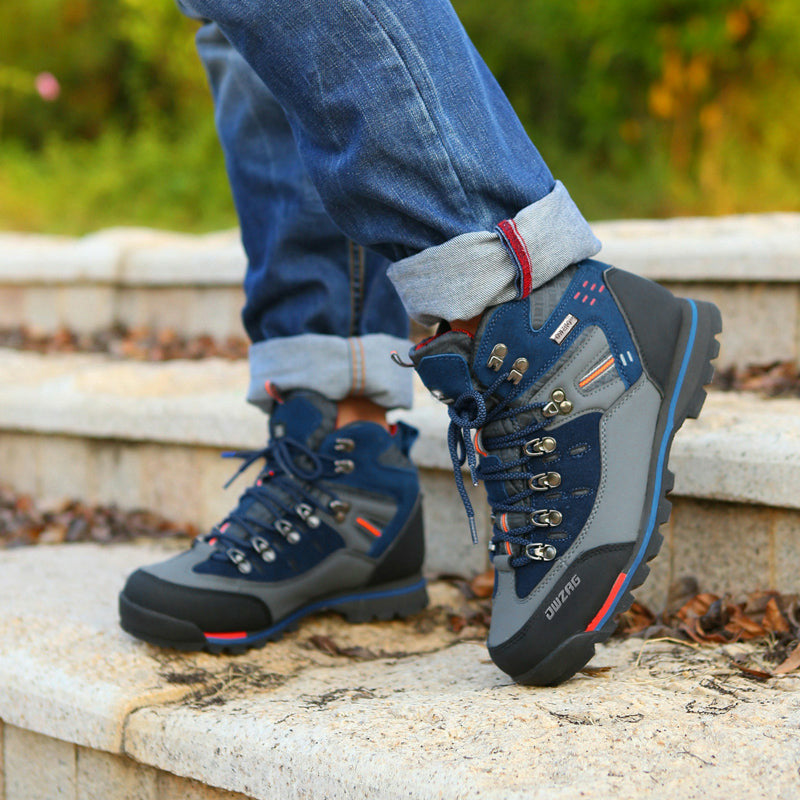 Hiking Shoes Men Mountain Climbing Trekking Boots Top Quality Outdoor Footwear