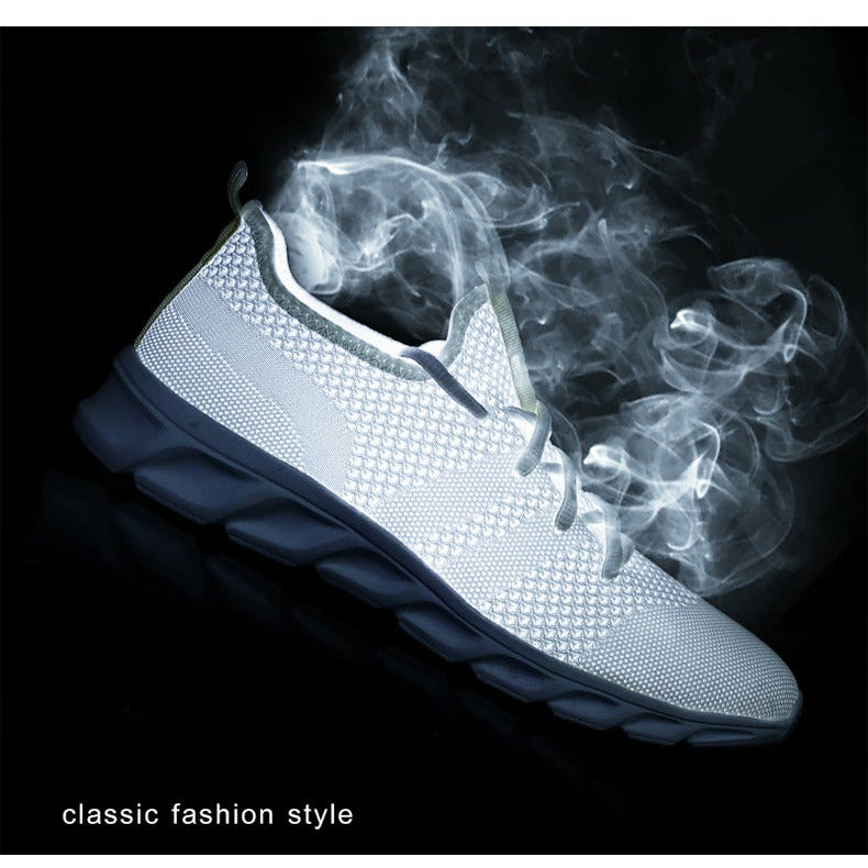 Comfortable Breathable Men's Sneaker Casual Antiskid Wear-Resistant Jogging Sports Shoes