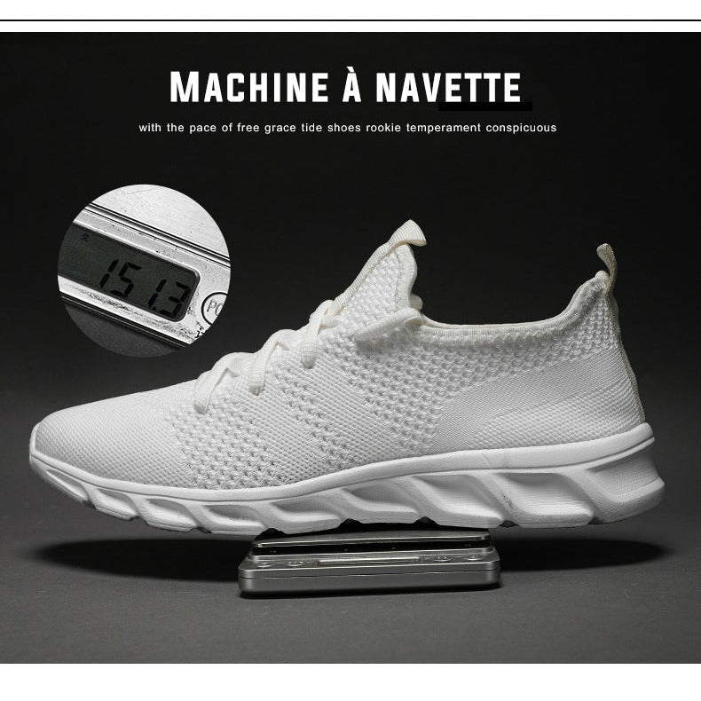 Comfortable Breathable Men's Sneaker Casual Antiskid Wear-Resistant Jogging Sports Shoes