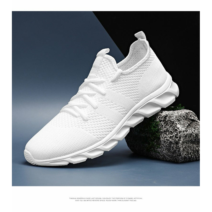 Comfortable Breathable Men's Sneaker Casual Antiskid Wear-Resistant Jogging Sports Shoes