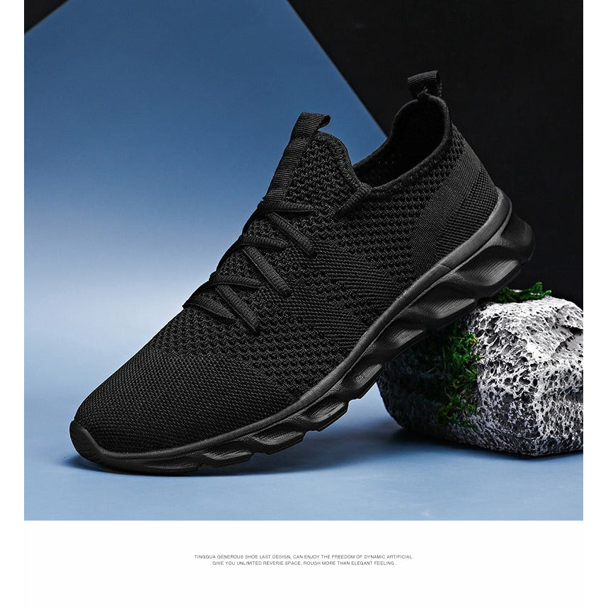 Comfortable Breathable Men's Sneaker Casual Antiskid Wear-Resistant Jogging Sports Shoes