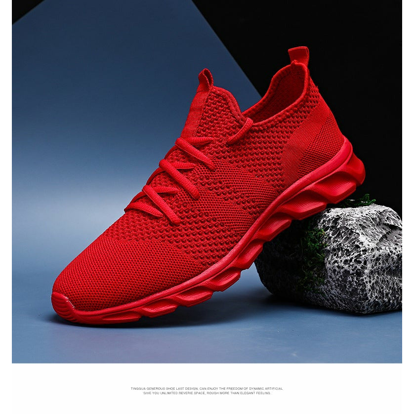 Comfortable Breathable Men's Sneaker Casual Antiskid Wear-Resistant Jogging Sports Shoes