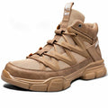 Safety Shoes Men Steel Toe Boots Puncture-Proof Work Sneakers Male