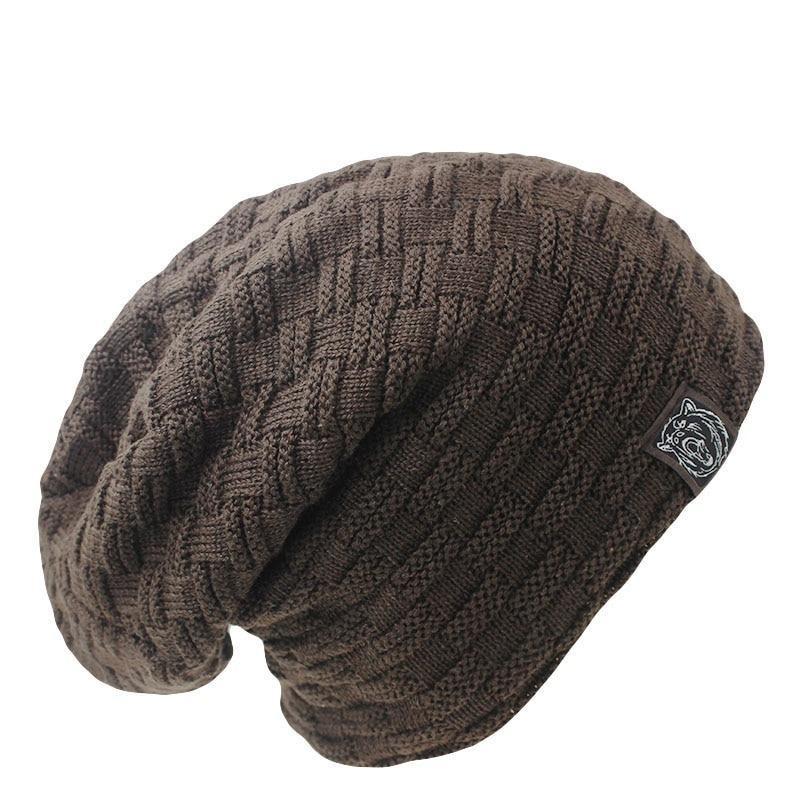 Einfarbige Hip-Hop Häkelmütze, Strickmütze oder Bonnet