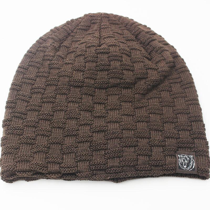 Einfarbige Hip-Hop Häkelmütze, Strickmütze oder Bonnet
