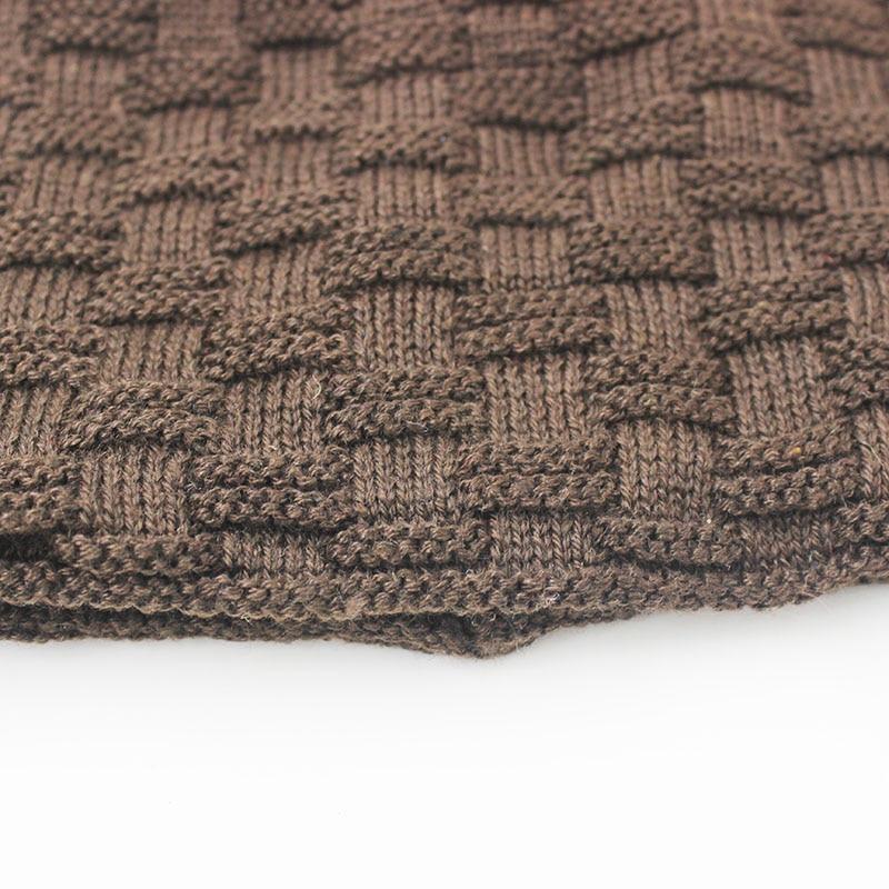 Einfarbige Hip-Hop Häkelmütze, Strickmütze oder Bonnet