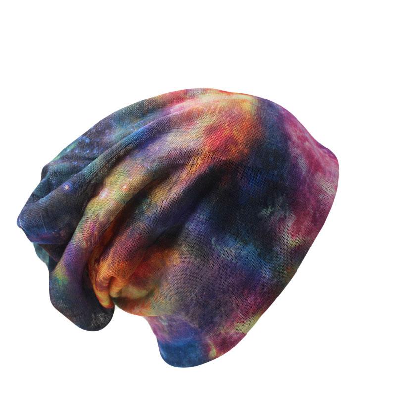 Washed-out Geometric Knit Hat, Beanie, Scarf or Skullie