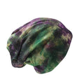 Washed-out Geometric Knit Hat, Beanie, Scarf or Skullie