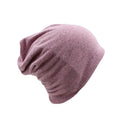 Solid Color Cotton and Polyester Beanie, Scarf or Bonnet